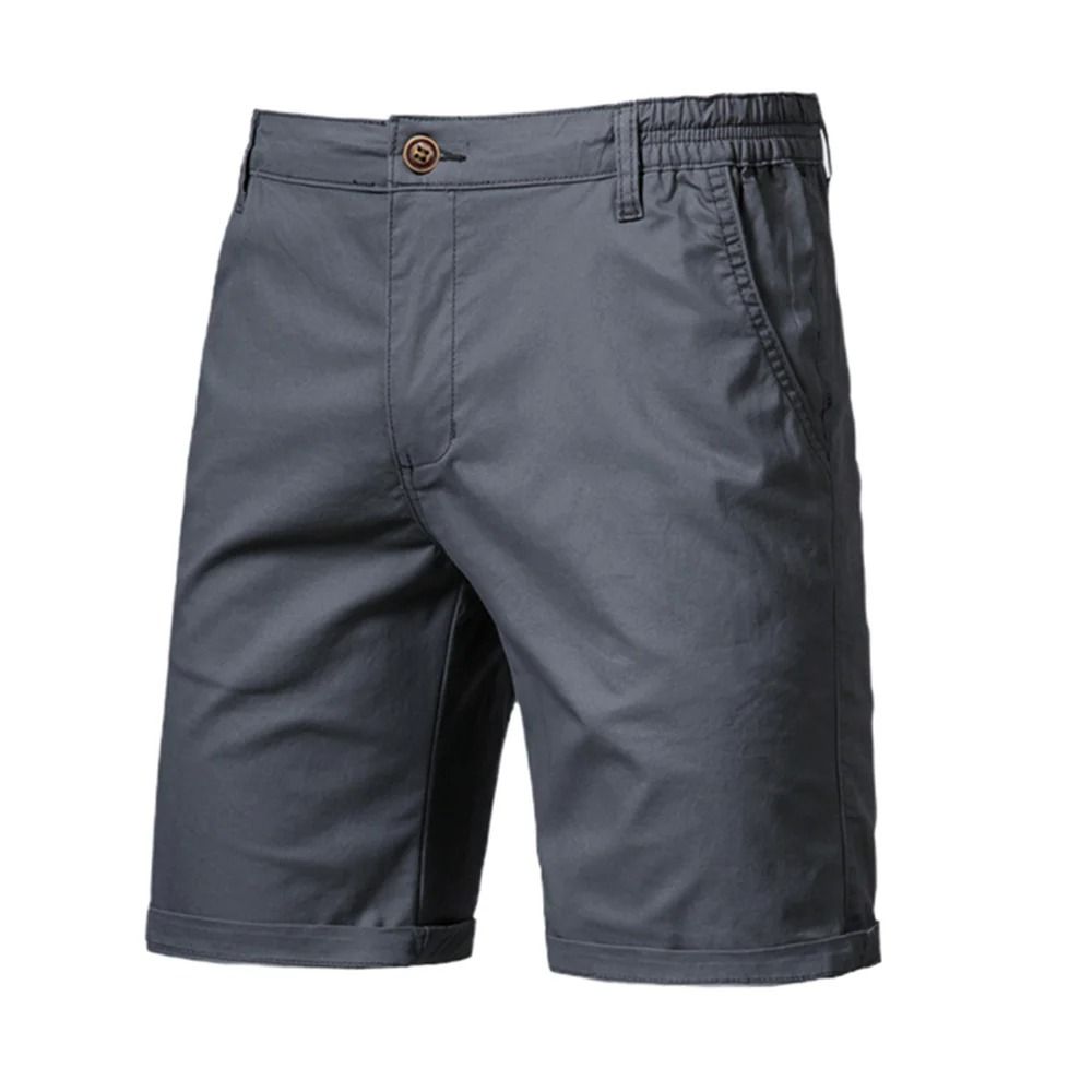 Mens 100 Percent Cotton Casual Shorts 11