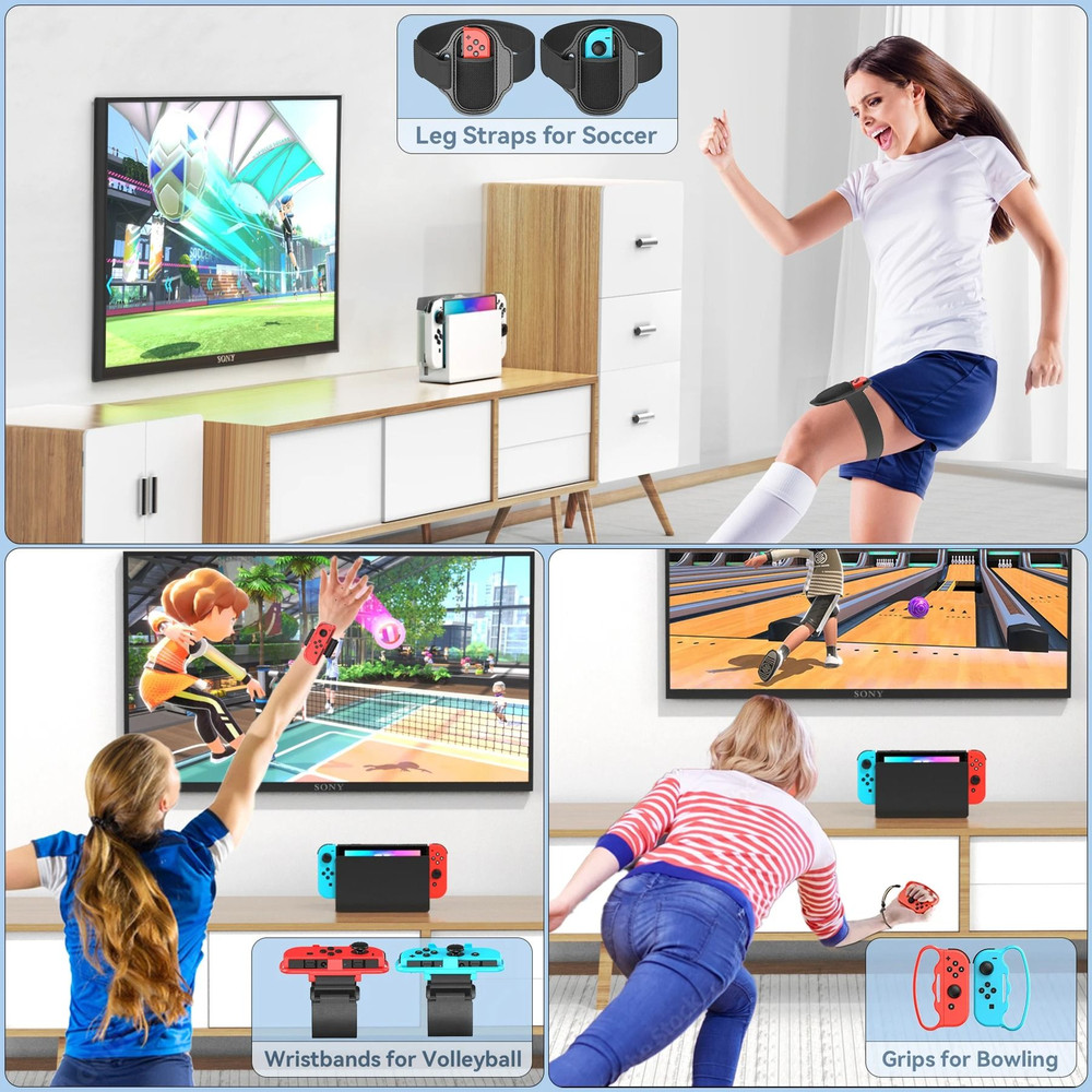 All In One Switch Accessories Kit With Storage Stand 5