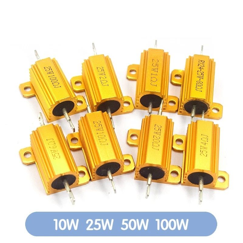 Aluminum Shell Wirewound Power Load Resistors 0