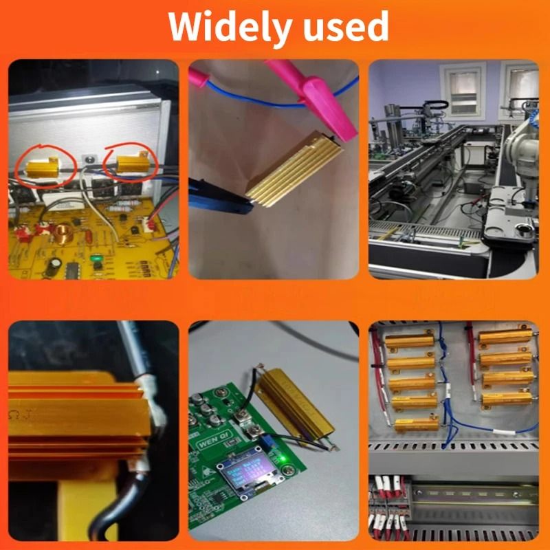 Aluminum Shell Wirewound Power Load Resistors 5