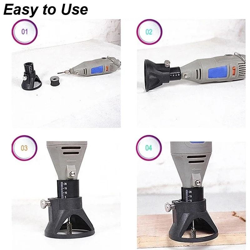 Rotary Router Milling And Carving Tool Kit For Woodworking 3