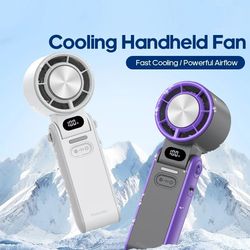 foldable portable handheld fan with rechargeable battery