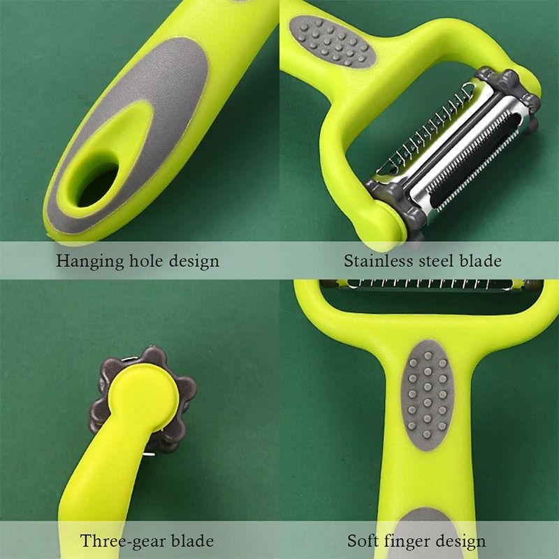 3 In 1 Rotary Vegetable Peeler And Slicer 4
