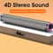 Stereo Sound Bar With 4D Subwoofer And Bluetooth 0