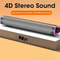 Stereo Sound Bar With 4D Subwoofer And Bluetooth 0