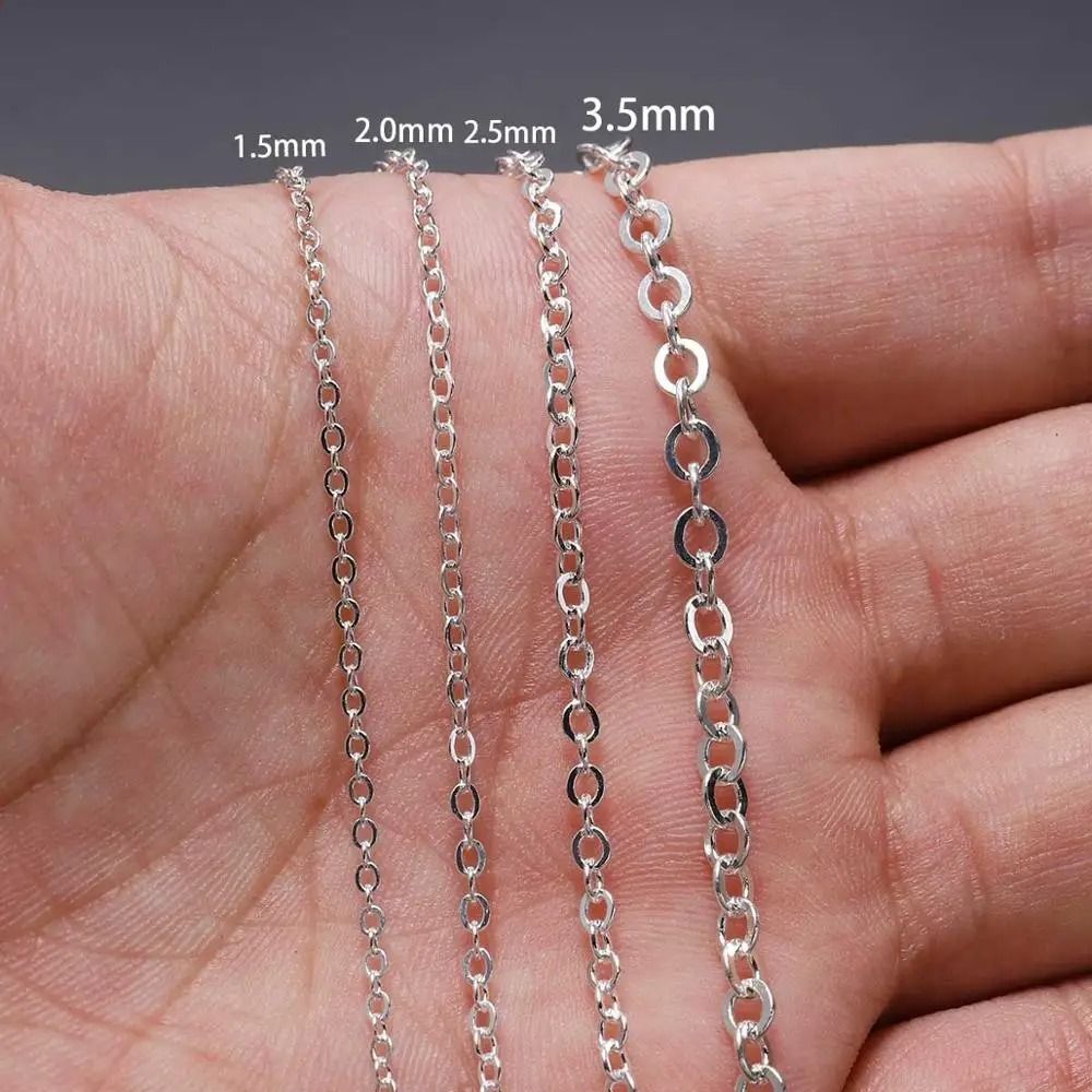 Gold And Bronze Plated Necklace Chain Roll For Jewelry Making 4