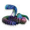 3D Printed Snake Figurine With Movable Joints Life Like Desktop Ornament 11
