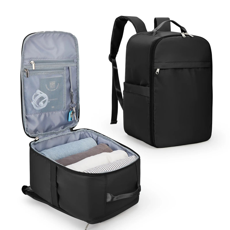 Compact Travel Backpack With Laptop Compartment And Cabin Size Design 6