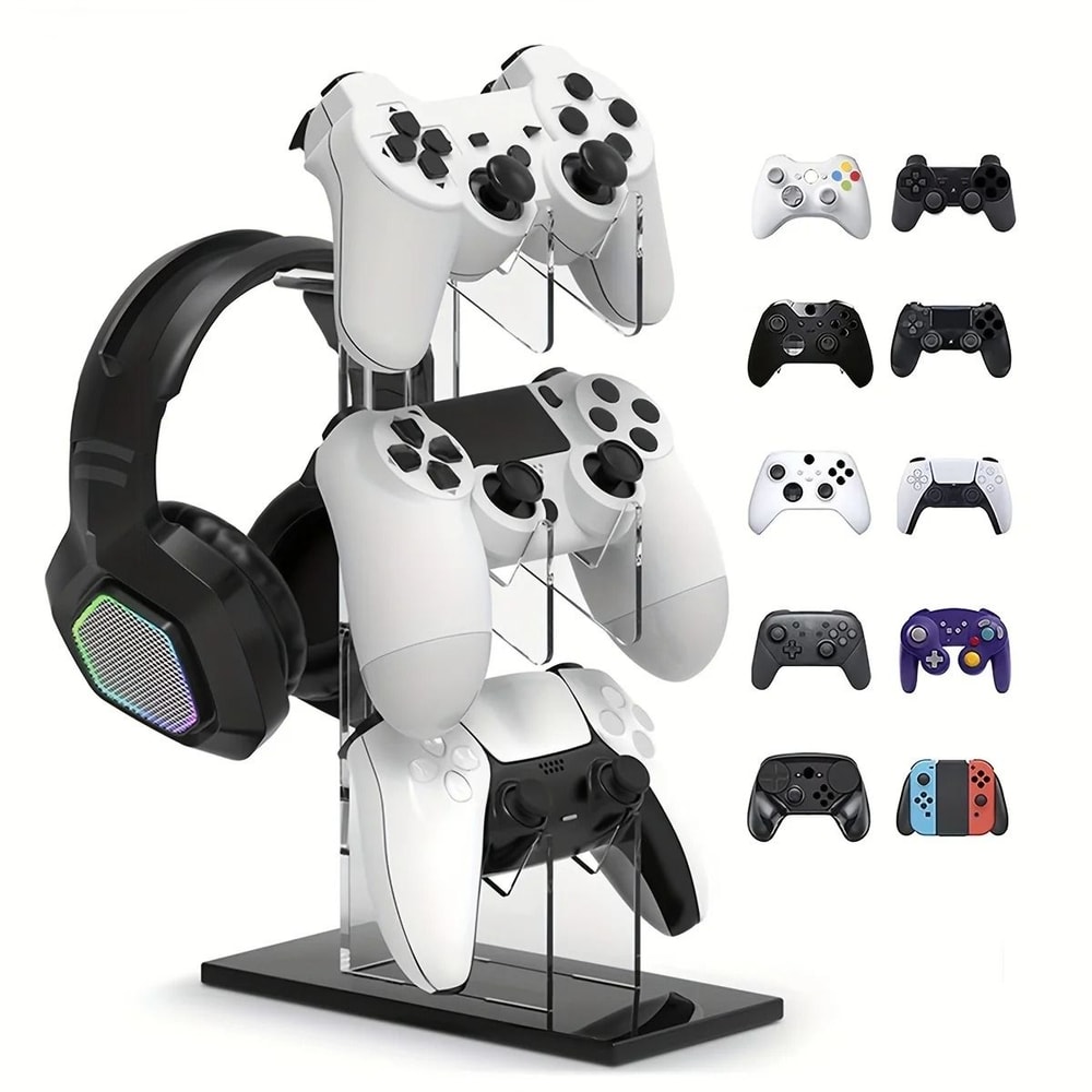 Gaming Controller And Headset Organizer Stand 3