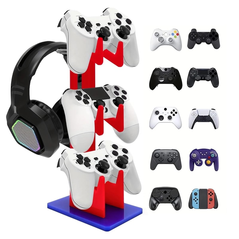Gaming Controller And Headset Organizer Stand 4