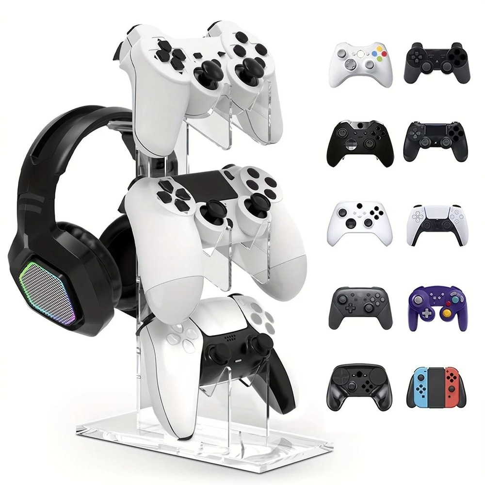 Gaming Controller And Headset Organizer Stand 5