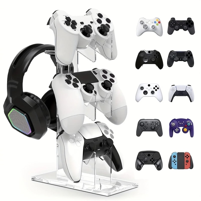 Gaming Controller And Headset Organizer Stand 5