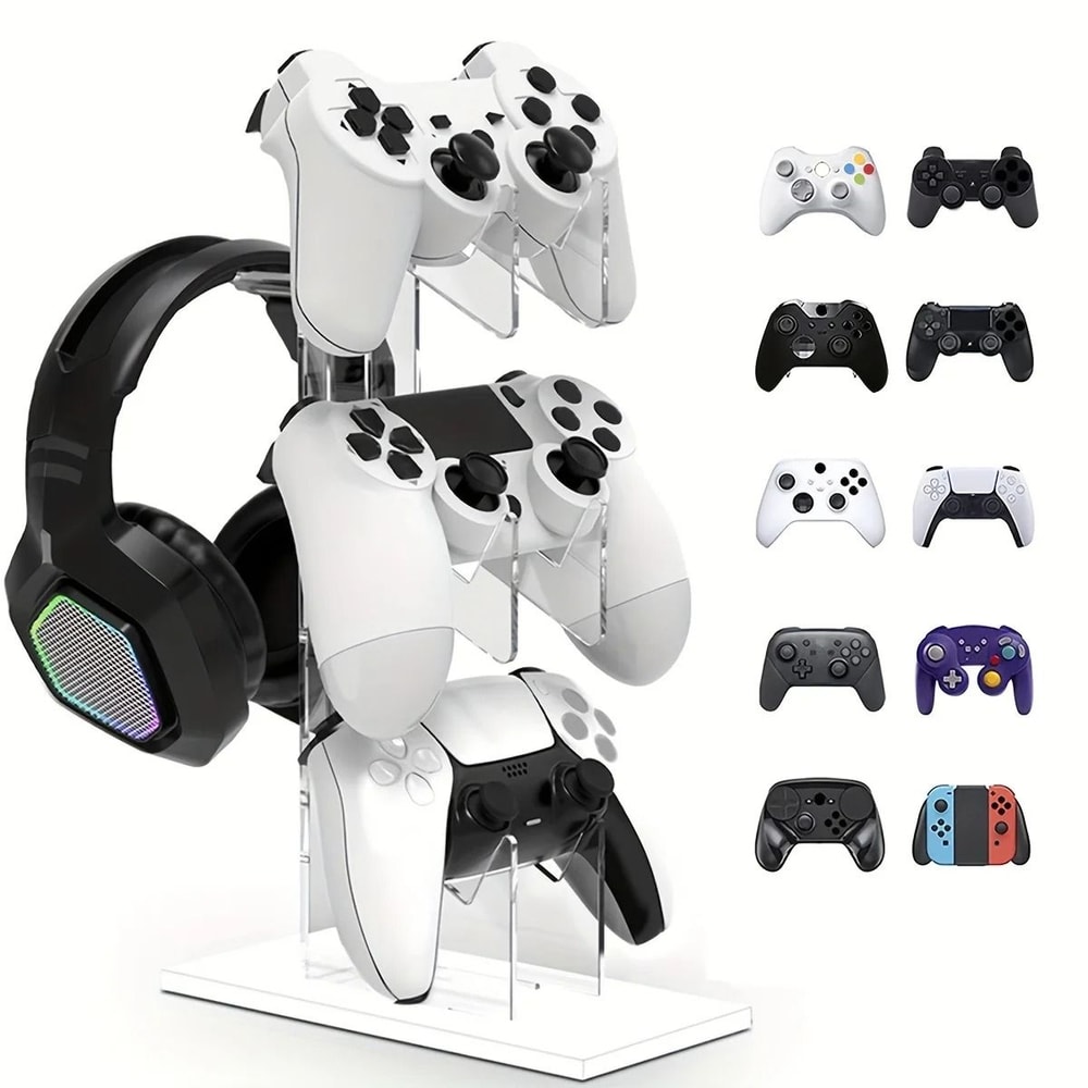 Gaming Controller And Headset Organizer Stand 6