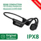 Waterproof Bone Conduction Bluetooth Headphones With MP3 Storage 9