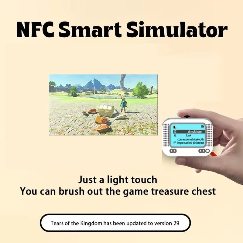 Rechargeable NFC Simulator And Writer For Game Consoles 1