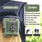 Portable Waist Neck Fan With Power Bank LED Light 12