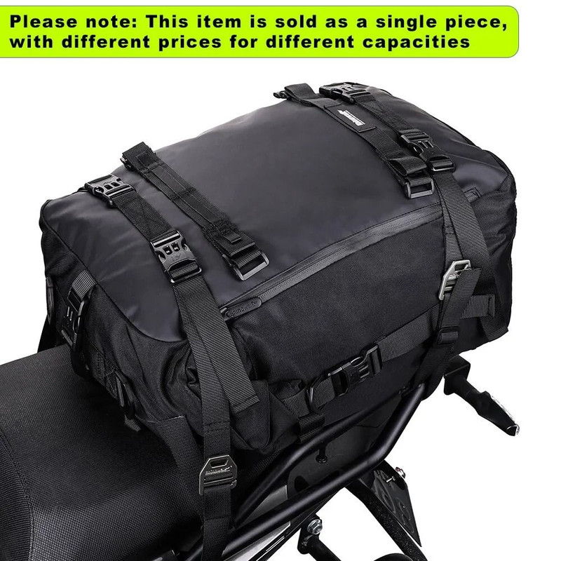 Waterproof Motorcycle Rear Seat Bag 1