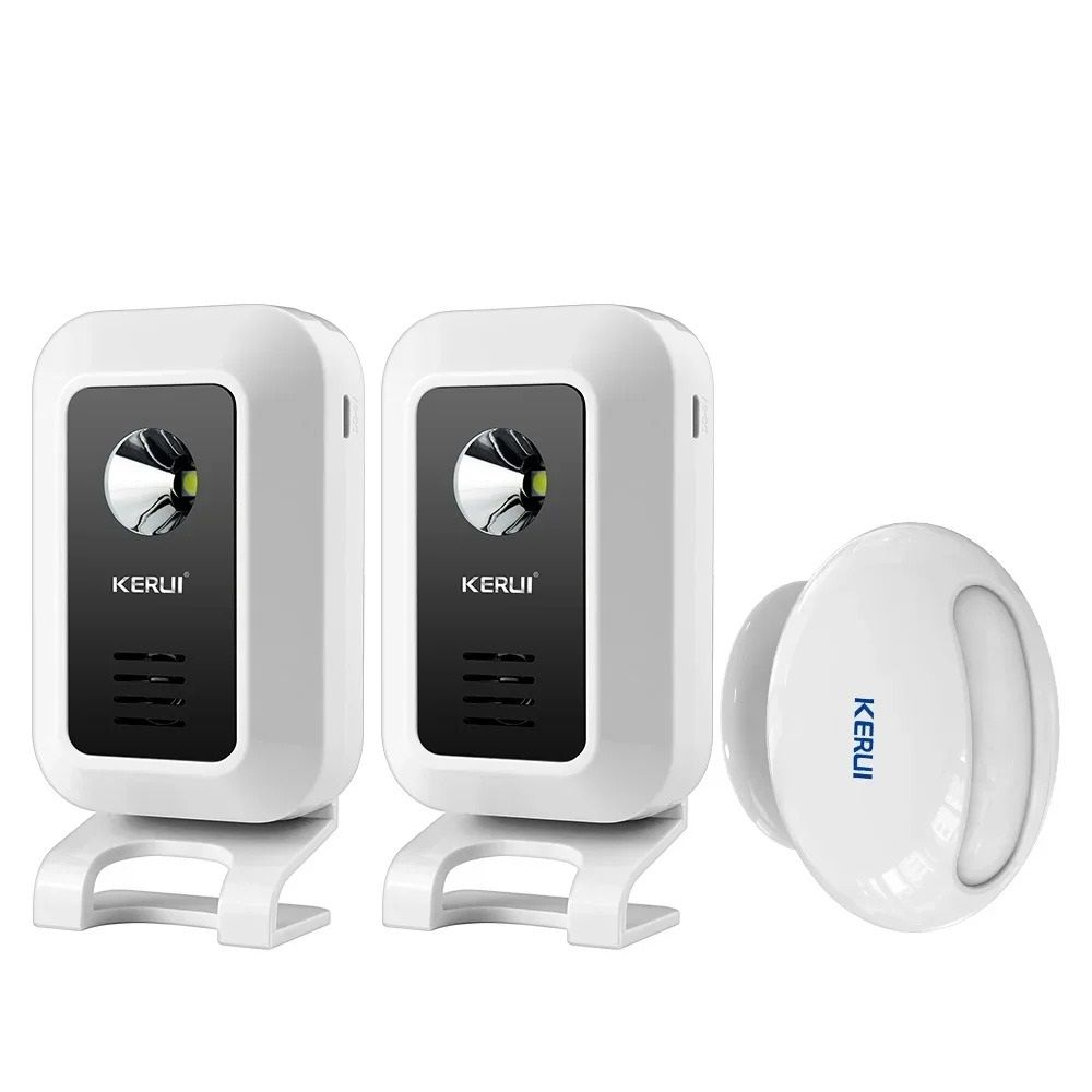 Smart Wireless Motion Sensor Alarm With LED Light And Door Chime 9