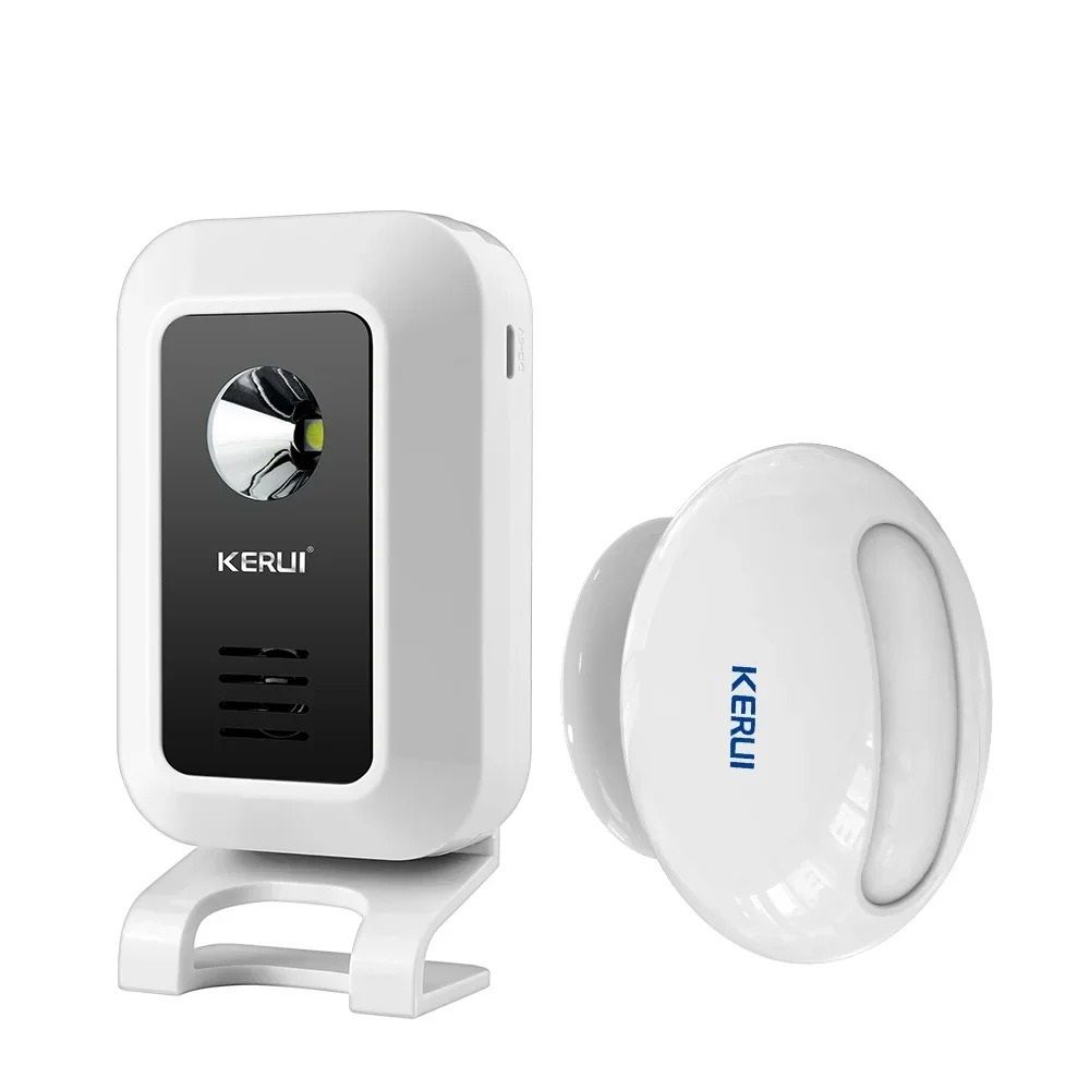 Smart Wireless Motion Sensor Alarm With LED Light And Door Chime 6