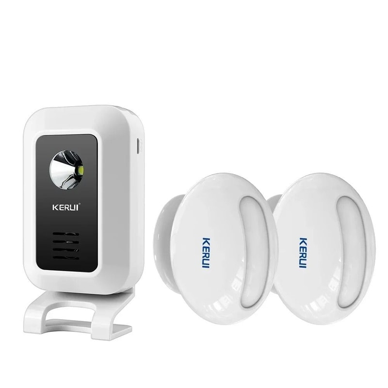 Smart Wireless Motion Sensor Alarm With LED Light And Door Chime 7