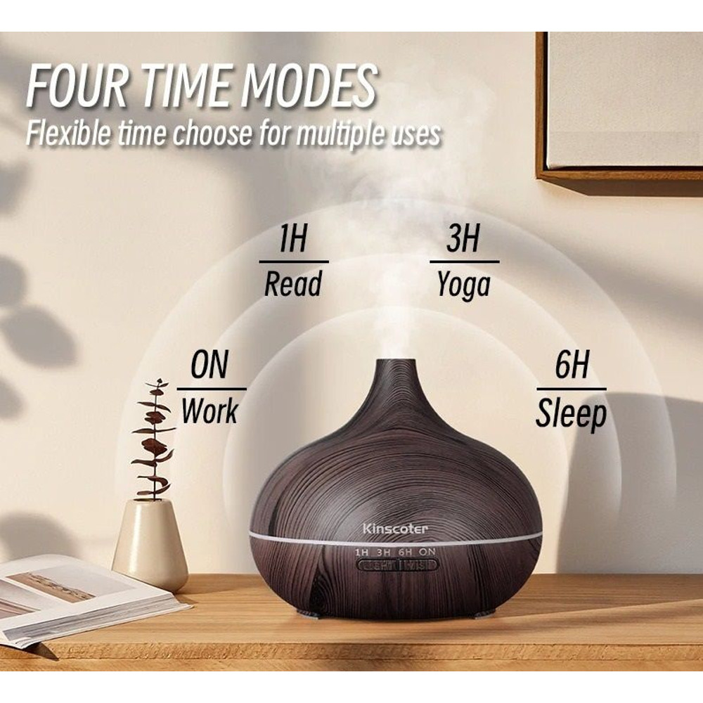 Aromatherapy Essential Oil Diffuser With Remote And Color Light 2