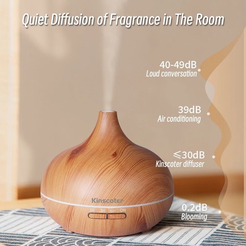 Aromatherapy Essential Oil Diffuser With Remote And Color Light 3