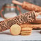 Engraved Wooden Rolling Pin For Decorative Baking 0