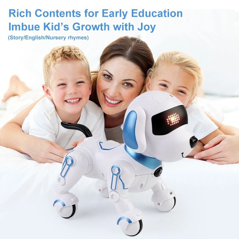 Programmable RC Robot Stunt Dog Toy 2