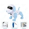 Programmable RC Robot Stunt Dog Toy 6