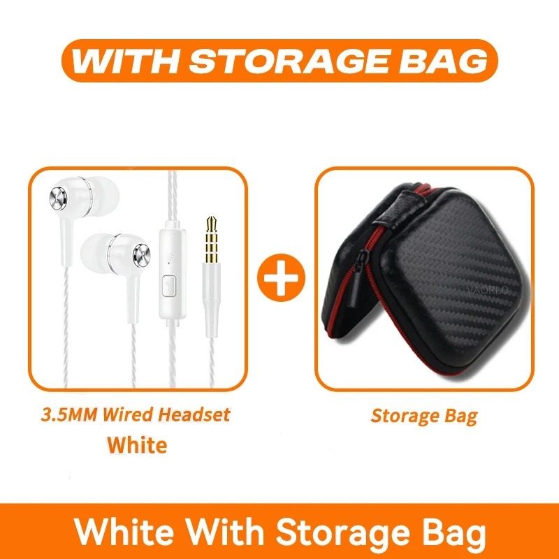 Wired HiFi InEar Earphone With Microphone 10