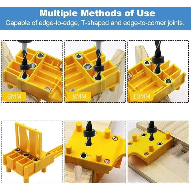 Woodworking Drill Guide And Hole Locator Tool 2