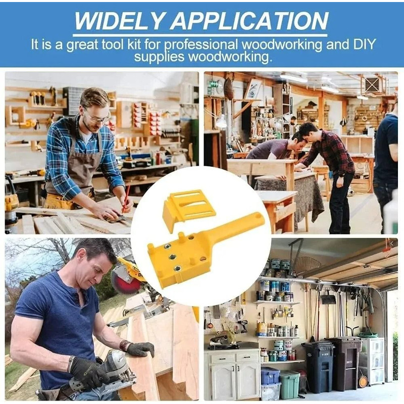Woodworking Drill Guide And Hole Locator Tool 5