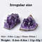 Natural Amethyst Healing Crystal Set 3