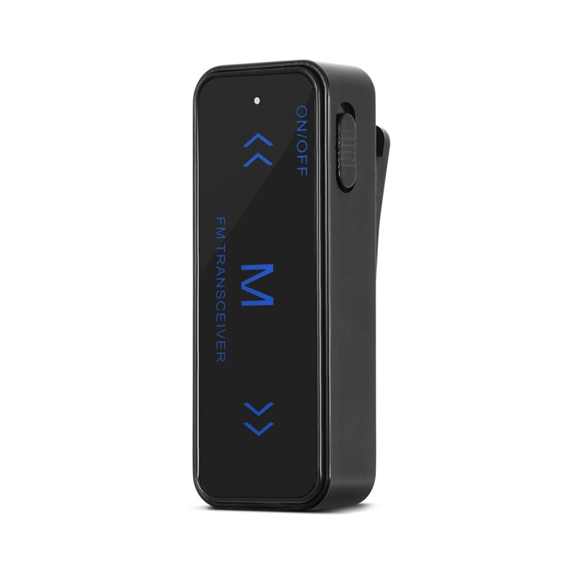 Mini UHF Walkie Talkie Set With Earpiece 3