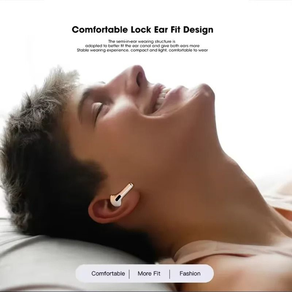 Wireless Bluetooth Earbud With Mic And Noise Reduction 2