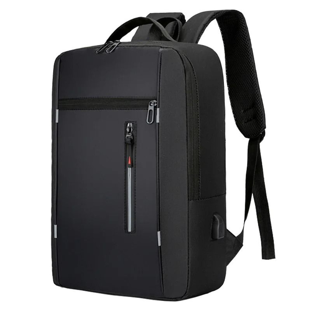 Waterproof Business Backpack With USB Charging Port 0