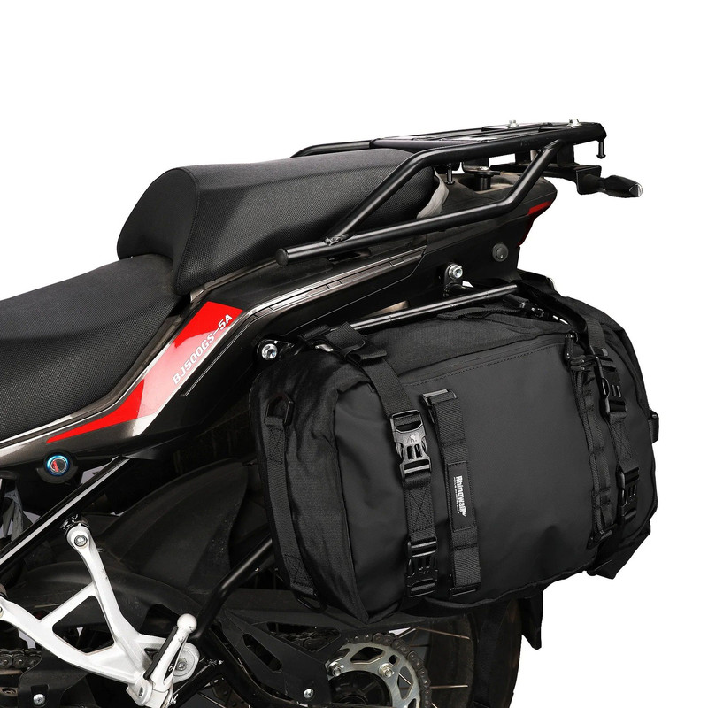 Motorcycle Waterproof Side Bag Rear Seat Luggage 10L 20L 30L 1