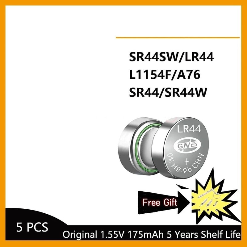 High Capacity LR44 Alkaline Battery Set 4