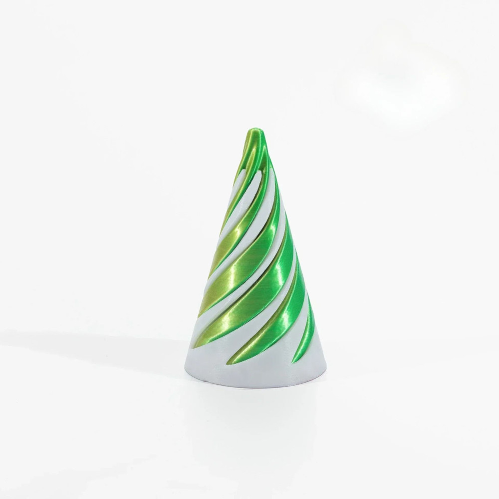 3D Spiral Cone Passthrough Sculpture 12