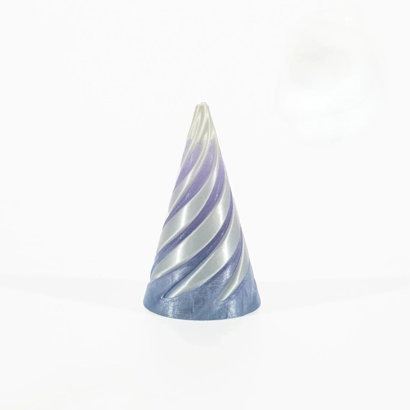 3D Spiral Cone Passthrough Sculpture 13