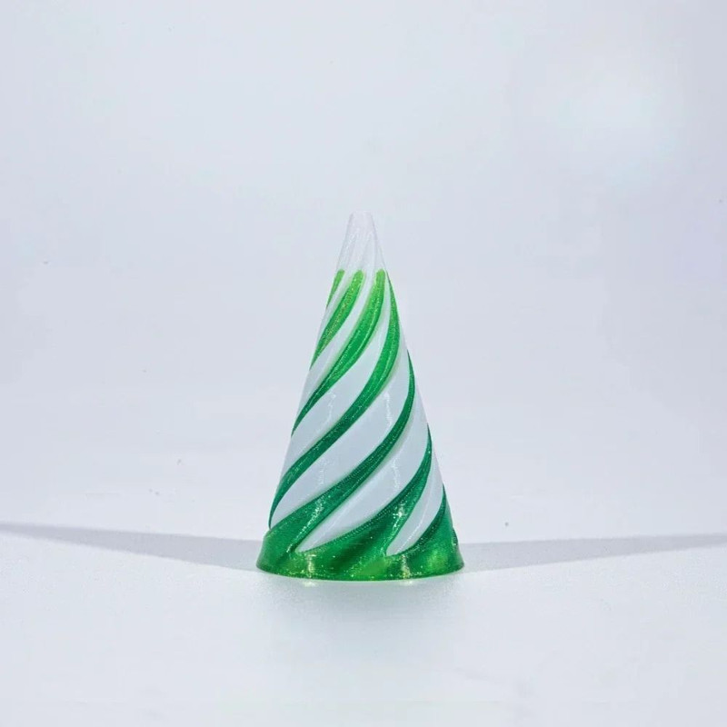 3D Spiral Cone Passthrough Sculpture 16