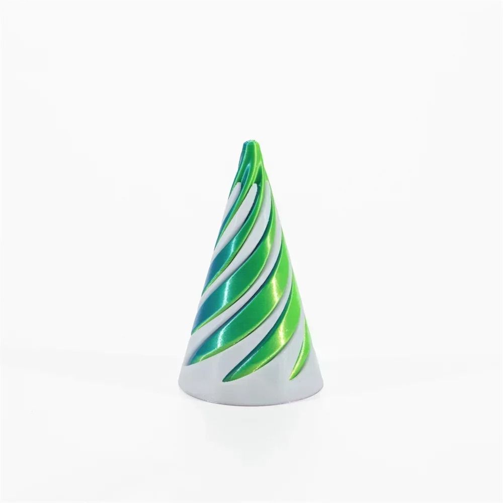 3D Spiral Cone Passthrough Sculpture 8