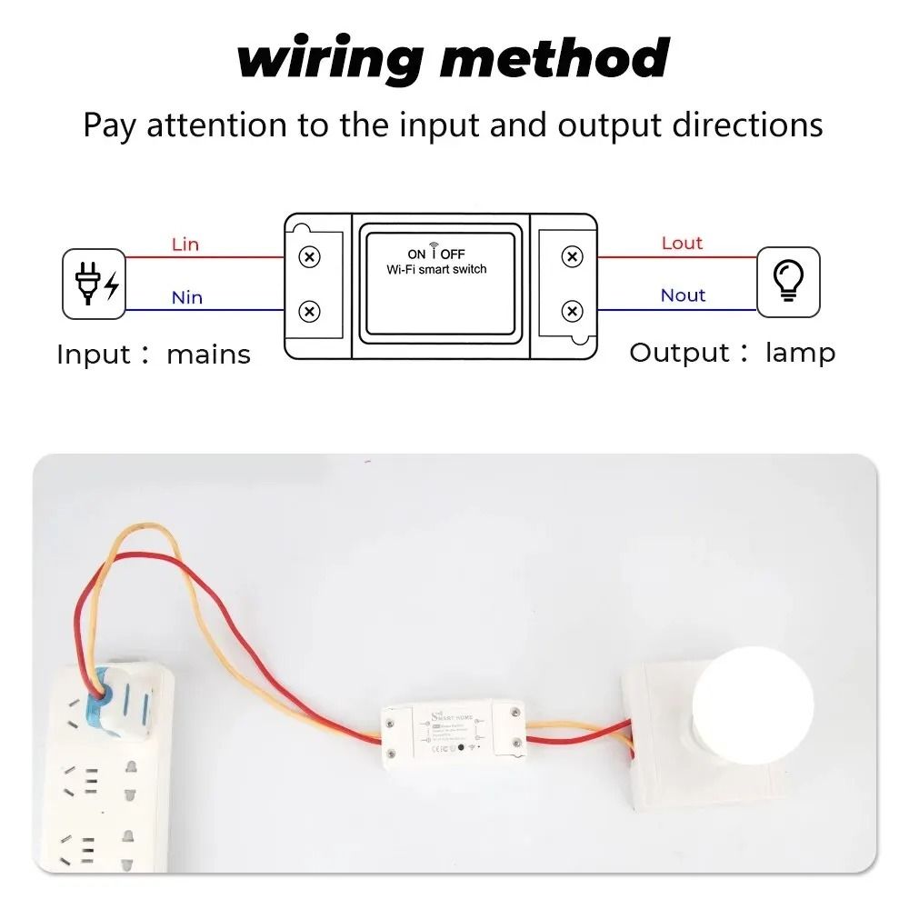 Smart WiFi Remote Switch Module For DIY Home Automation 5