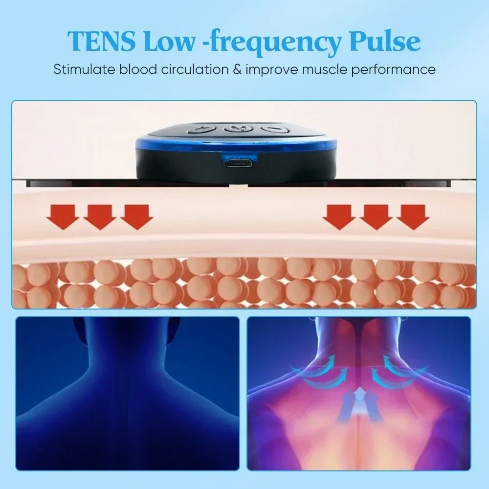 Electric EMS Neck And Body Massager For Pain Relief And Relaxation 4