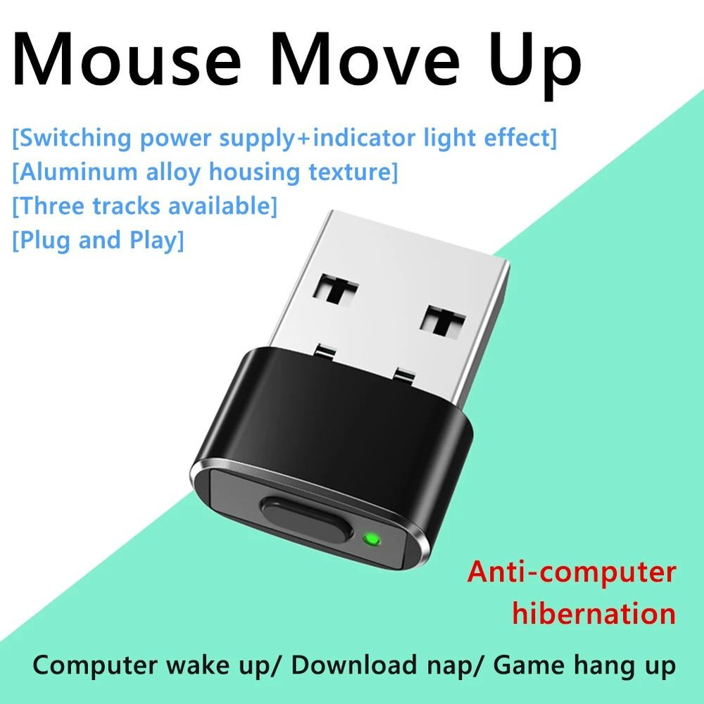 USB Mouse Jiggler Automatic Computer Mover 1