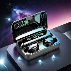 wireless sport earbuds with noise reduction & mic