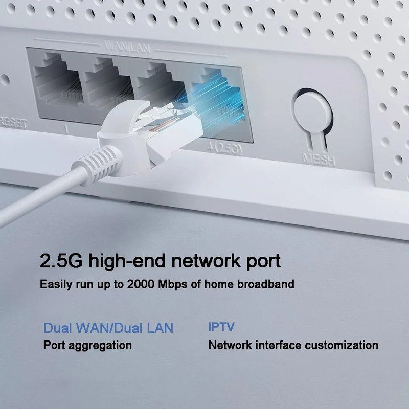 Smart Dual Band WiFi 7 Router With High Speed And Network Security 4