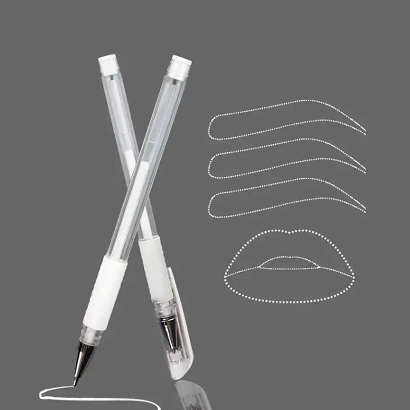 Microblading And Tattoo Marker Pen Set For Precision Outlining 0