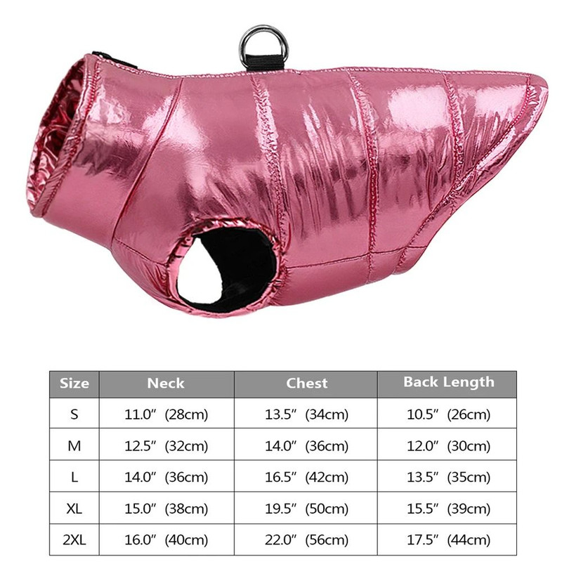 Waterproof Winter Dog Vest With Reflective Harness 7