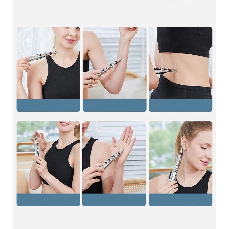 Electric Acupuncture Massage Pen For Pain Relief And Relaxation 5